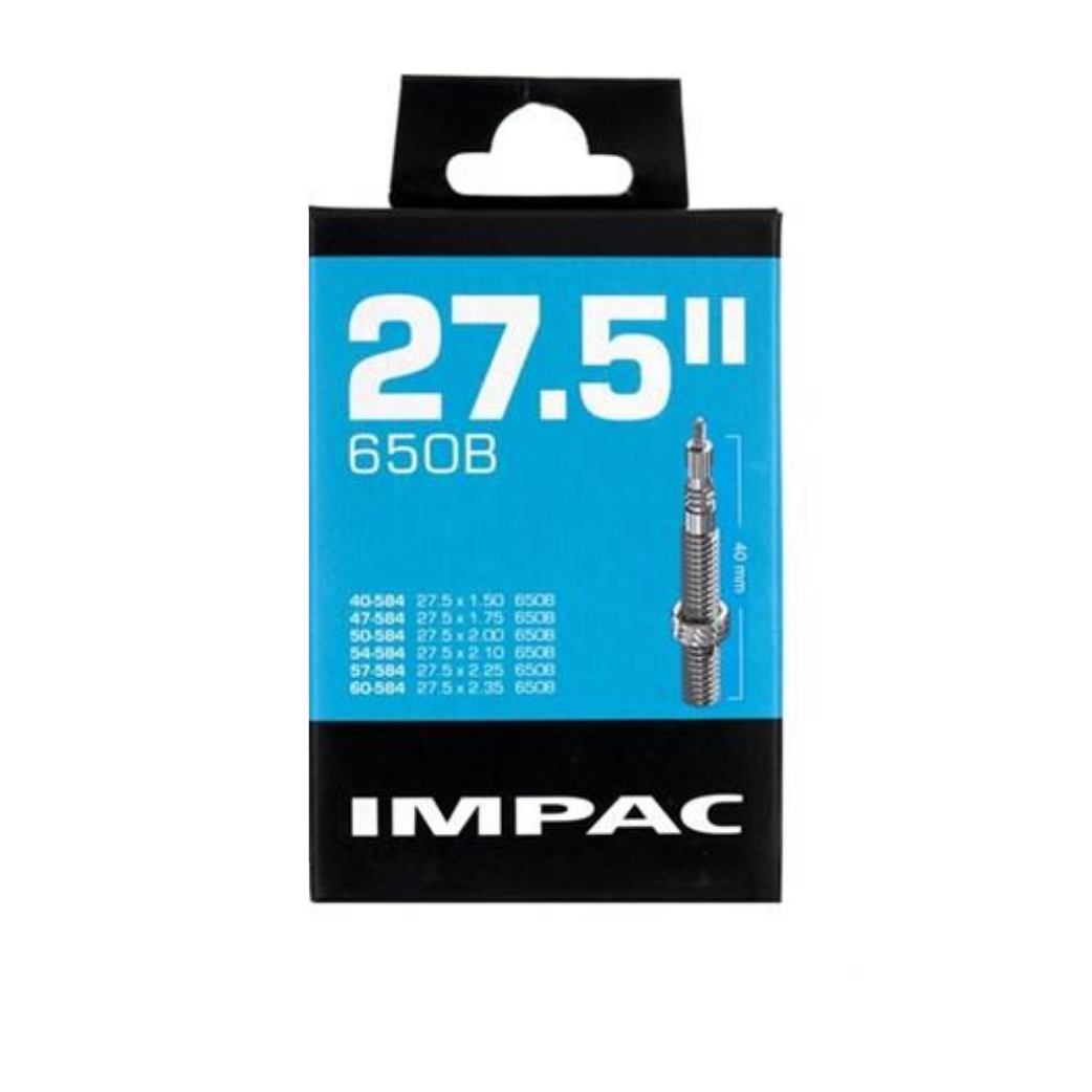 Impac Binnenband (by Schwalbe) SV27.5 27.5x1.50 -27.5x2.35 ETRTO 40/60-584 Ventiel 40mm: Sclaverand/frans