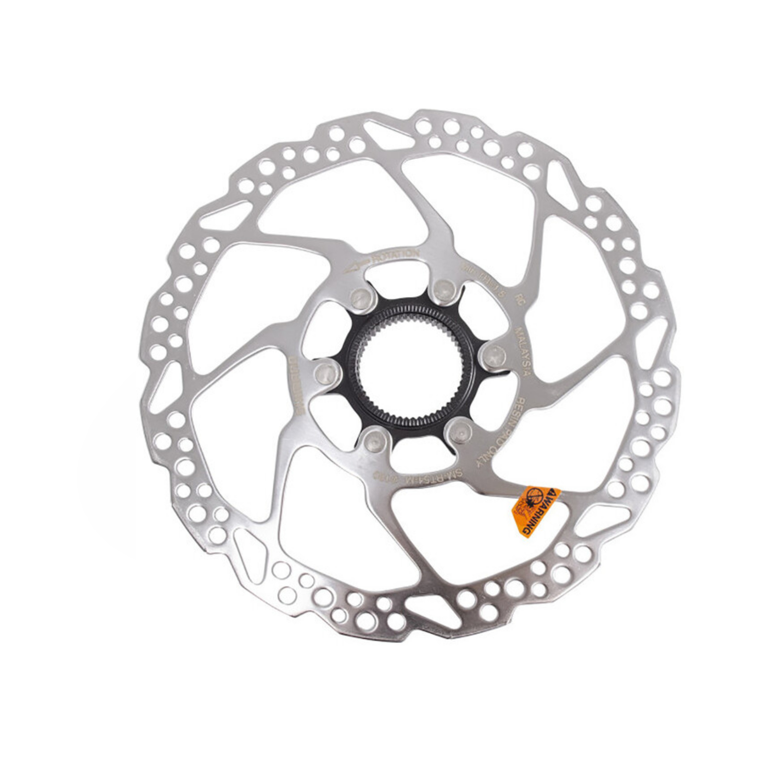 Shimano RT54 Remschijf RVS 160mm Centerlock montage