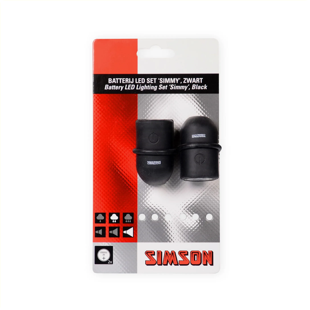 Simson Batterij LED set ''Simmy'',3 leds