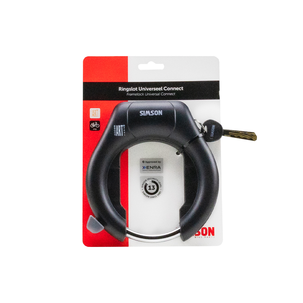 Simson Ringslot Connect ART** met plug-in voor insteekketting of kabel