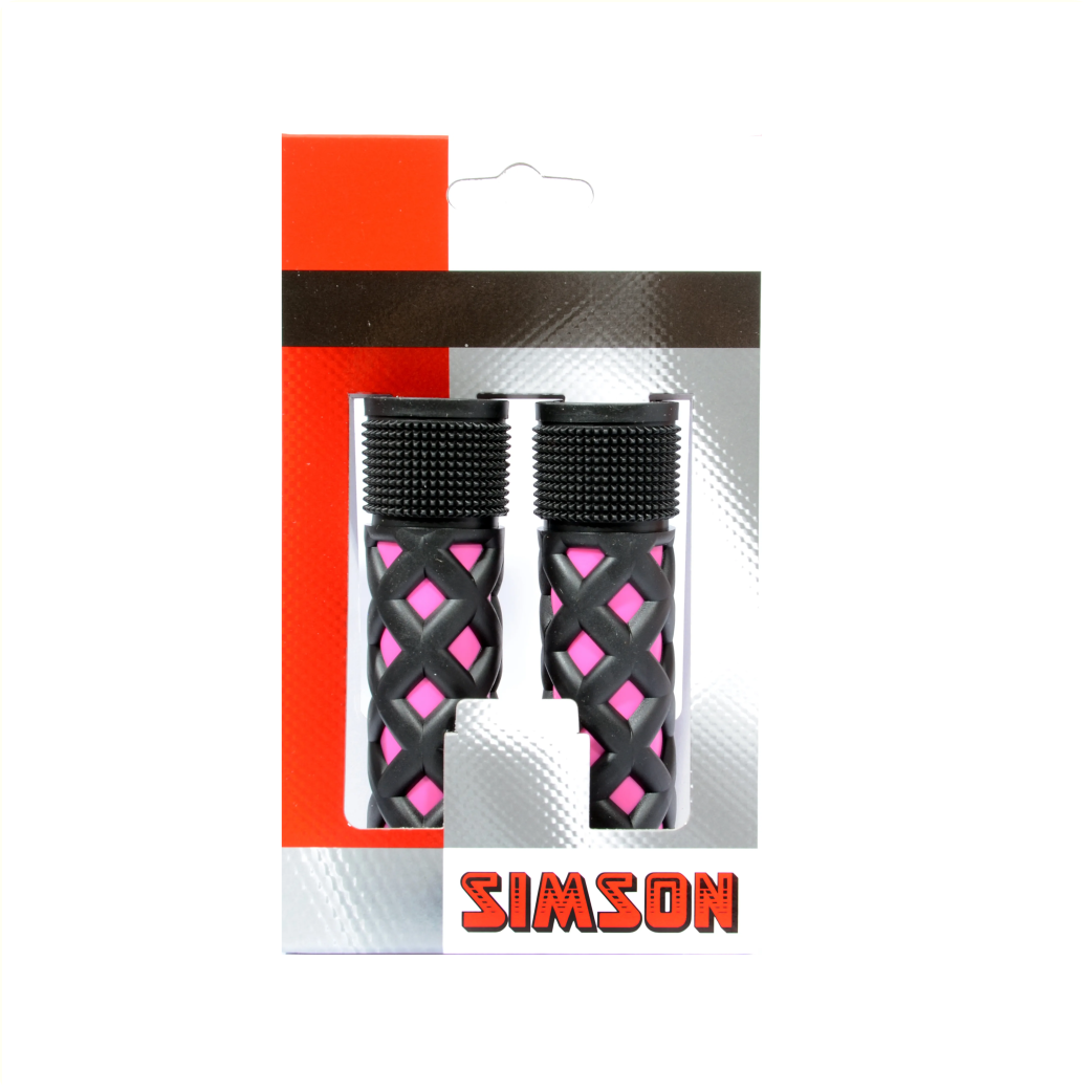 Simson Handvatten Kinder roze-zwart