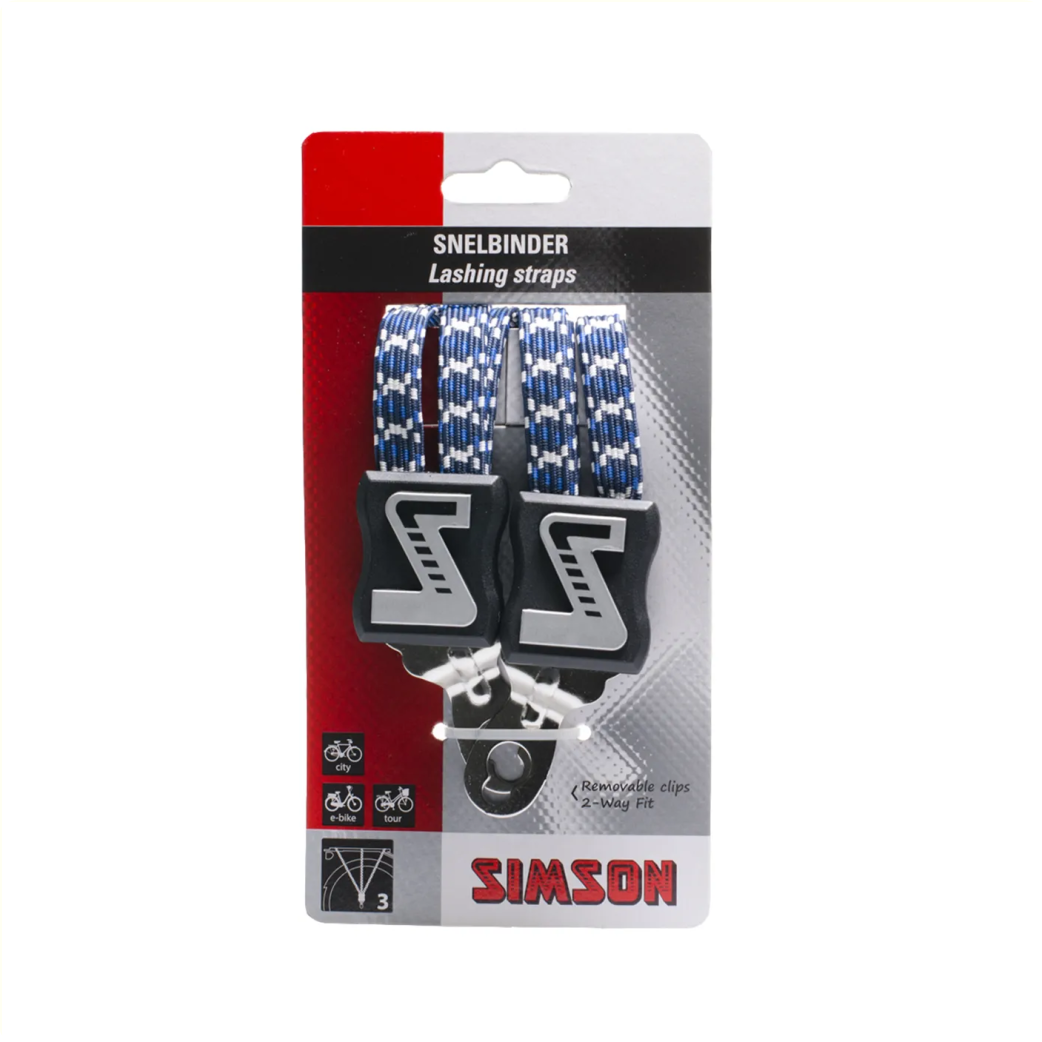 Simson Snelbinder, 3 binder, marine-wit