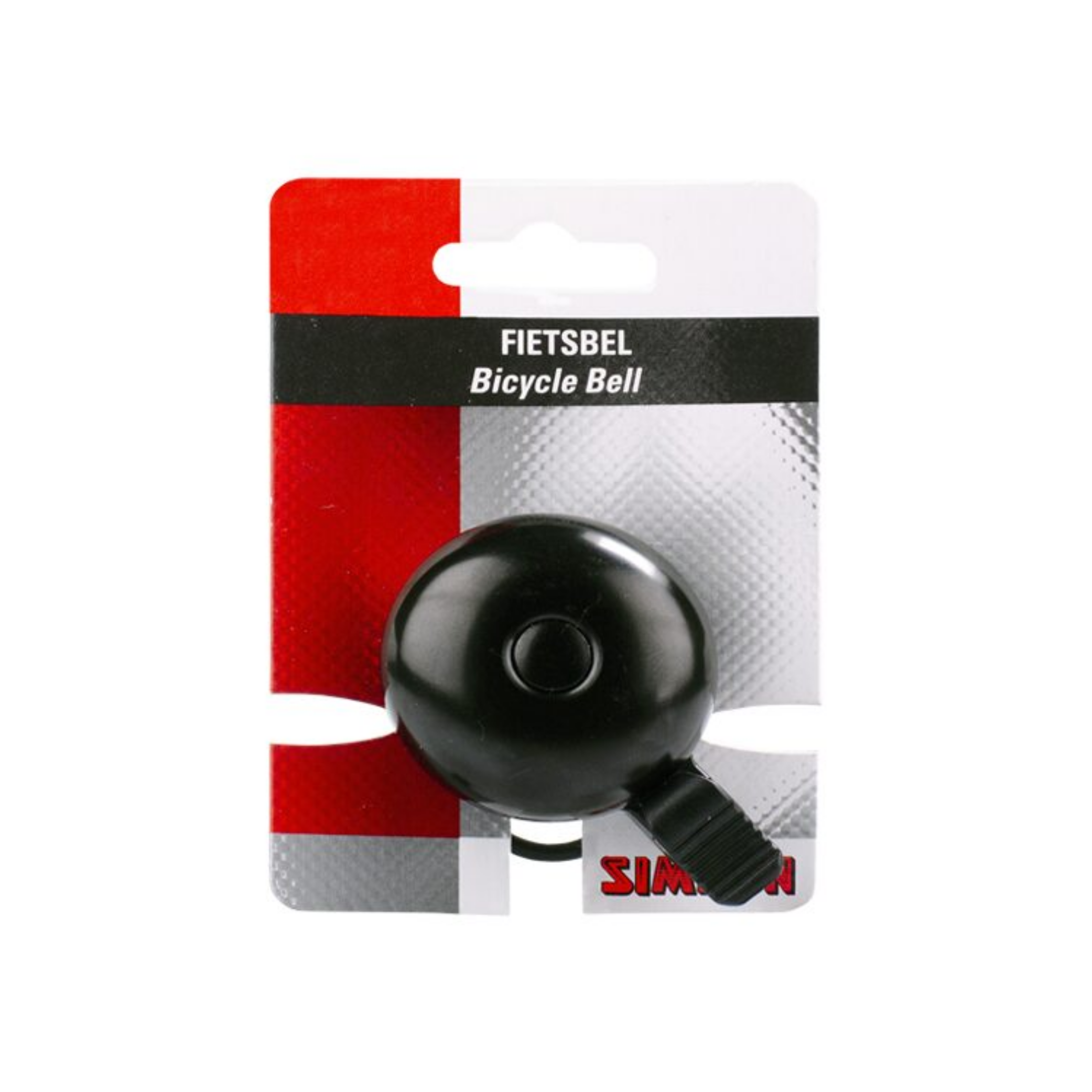 Simson Bel Race, rubber elastiek bevestiging, zwart