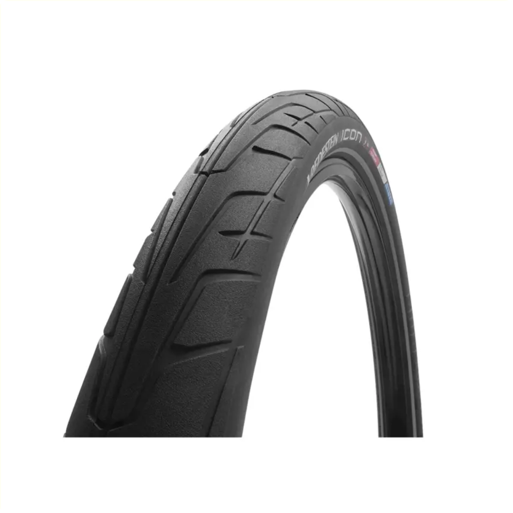 Vredestein Icon zwart met reflectie, 28x2.00, ETRTO 50-622, E-Bike 50km ready, TriComp Anti lek laag