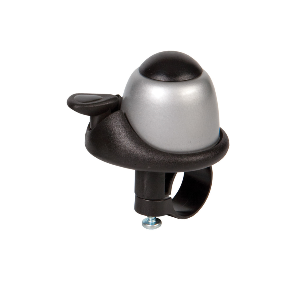 Fietsbel Decibel II Widek zilver