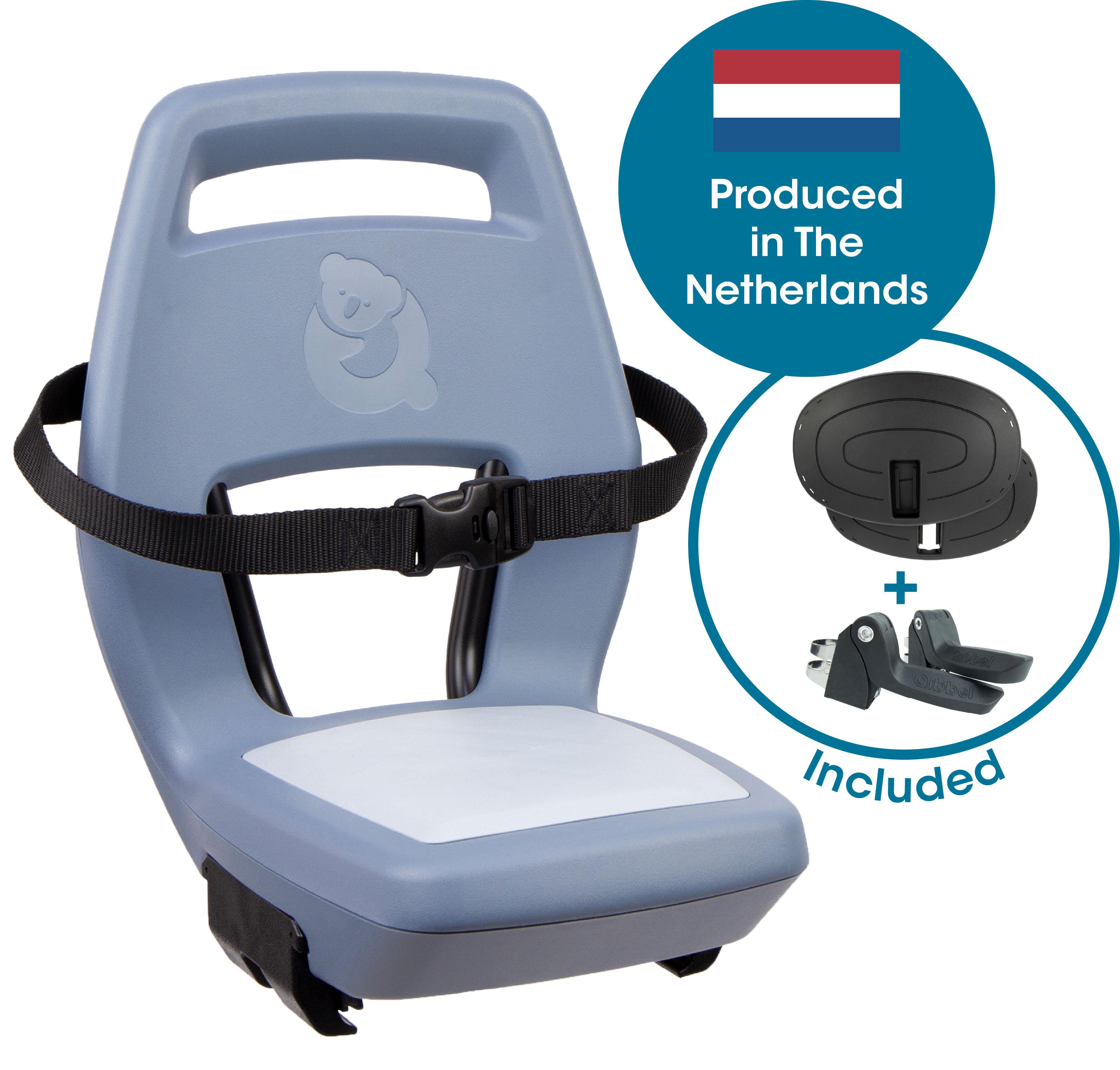Qibbel Junior 6+ Ocean Blue – blauw/blauw – incl. voetsteunen en voetbeschermingsplaten