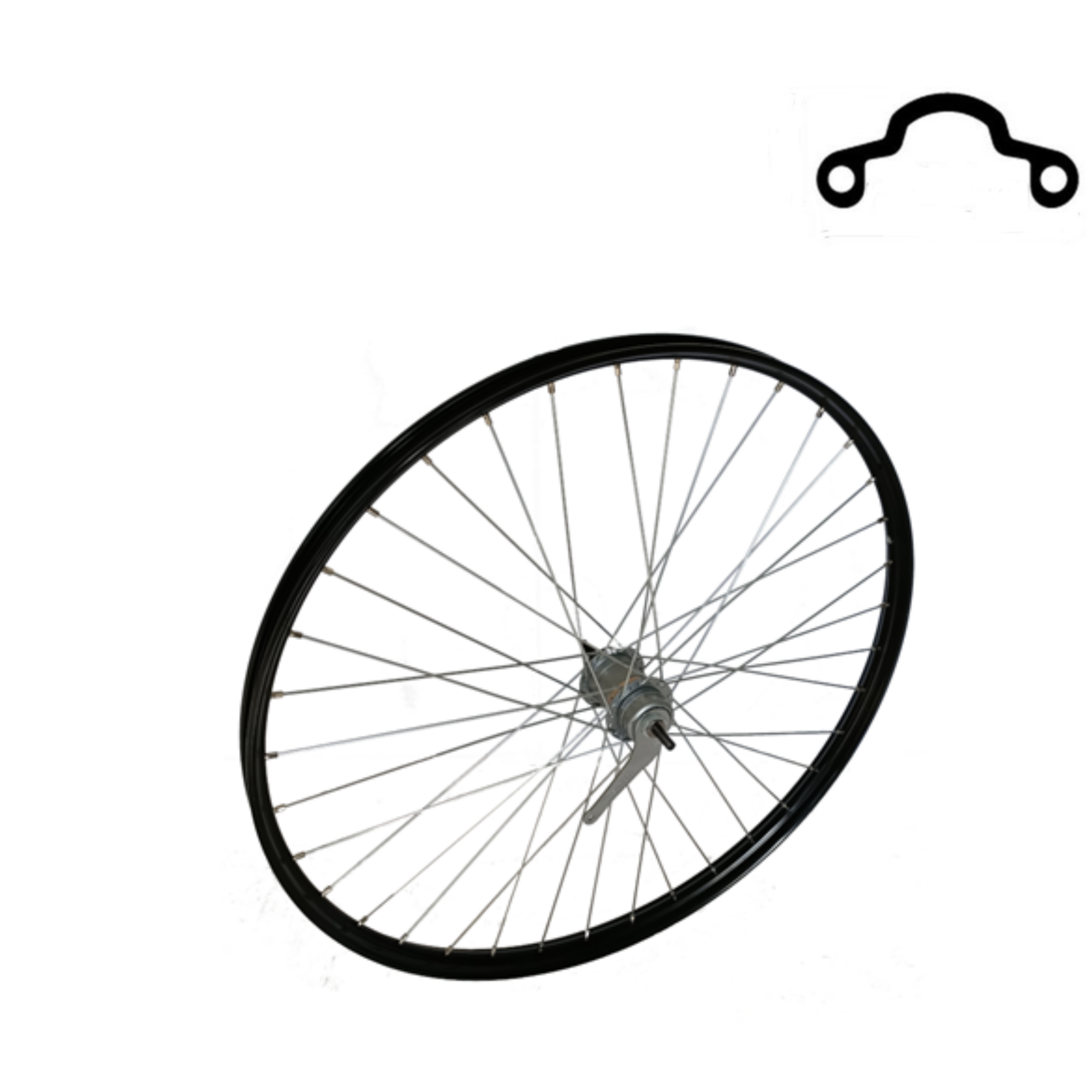 Achterwiel 28x1 1/2  Shimano Nexus 3 remnaaf